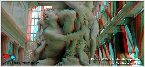Anaglyph 3D MET Museum New York