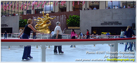 Ice Skating at Rockefeller Center