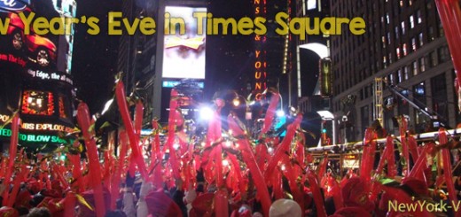 Ball Drop Celebration on New Year's Eve in Times Square