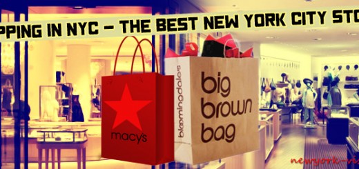 Shopping in NYC. Best New York City Stores